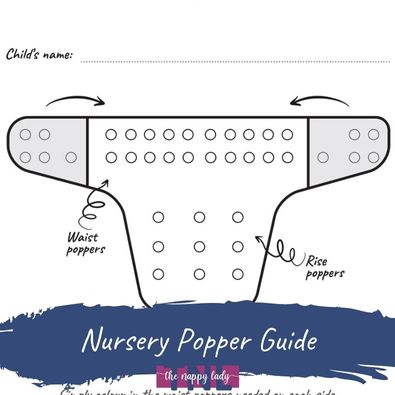 Nappy Poppers Printable Template